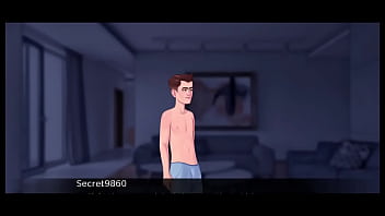 Preview 2 of Driving Lesence - Pervert Dude Jerks Off Next To His Busty Stepmom| Stepmom Caught Him Jerking Off While She is There,  Caught StepMom masturbating - Lust Legacy 11 3D Hentai Games
