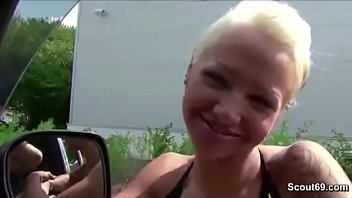 Preview 1 of Doc Young - Extrem Sexy German Hooker get Fuck Outdoor by Stranger