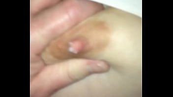 Preview 2 of 18y Room Sex - My lactating slut squirting milk and gagging on my cock!