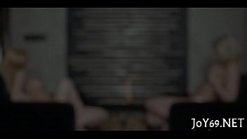 Preview 1 of Boss Fucking Assistant - Teen bawdy cleft is rubbed roughly
