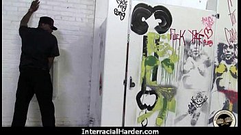 Preview 2 of Piss Tank - Hot girl with big tits gets fucked hard by black in her perfect pussy 30