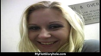 Preview 1 of Belt Pov - Interracial Gloryhole Dick Sucker 25