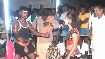 Preview 2 of Stacey Backroom Casting - Whatsapp funny videos Tamil girl sexy talk on village karakattam show - Wap