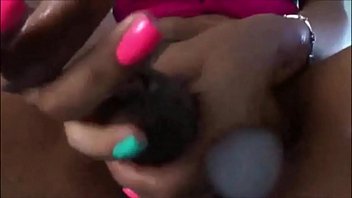 Preview 4 of Poren Sex Hd - Black Shemale masturbates