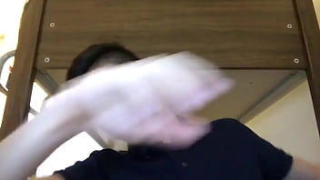 Preview 2 of Girl Play Pussy In Cum - Young Turkish man uses fists