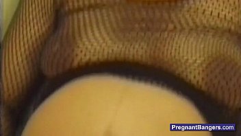 Preview 1 of Hanging Wall - Sucking her big milk making tits