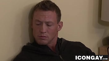 Preview 2 of Rpmvgaqrw - Troy Accola is sad but Pierces big cock is there to fix him