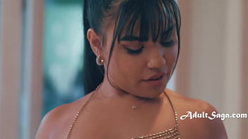 Preview 1 of Desi Sx Video - Latin Cutie Pounded By Hot Trans Babe - Eva Maxim,  Summer Col