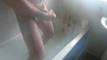 Preview 2 of Teen Japanese Gay - Listen To My Hot Steamy Quick Wank In The Bath