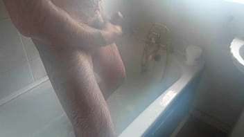 Preview 3 of Teen Japanese Gay - Listen To My Hot Steamy Quick Wank In The Bath