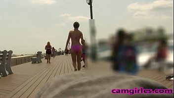 Preview 1 of Cum Hungry Ebony - Solo Teen Graz Free Beach Porn Video
