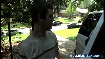Preview 3 of Arabian Baetiful - Black dude rams tight white ass 05