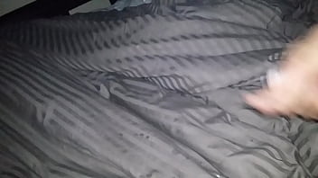 Preview 2 of Fake Shcoll - cumming all over bed shits