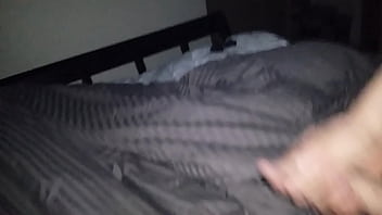 Preview 1 of Fake Shcoll - cumming all over bed shits