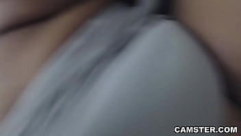 Preview 1 of Wife Sex Frentmomsex - Squeezing out the creampie inside of her ebony pussy
