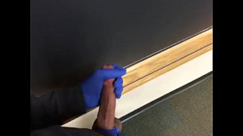 Preview 4 of More Seans - Jerk my big hard throbbing cock in college classroom and blow cumshot on chalk board