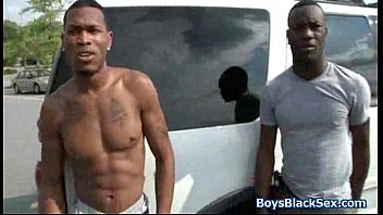 Preview 1 of Big Mama Fuck Papa - White Sexy Boy Hardcore Interracial Bareback Gay Fucking 05