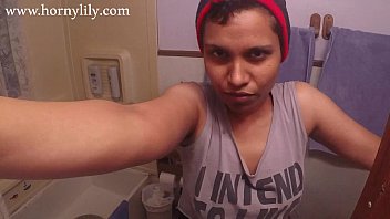 Preview 1 of Cotton Sex 3f - HornyLily - Showering POV dirty talking