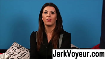 Preview 1 of Baby Teen - Woman watching me jerk off