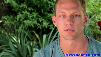 Preview 1 of Make Him Eat - Athletic hunk poolside jerking his cock