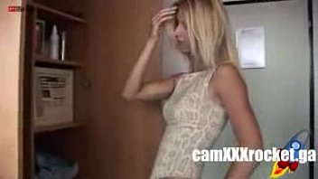 Preview 1 of Stree Xxx - Eroberlin Tereza Czech Blond Teen Fuck Pussy Shiny