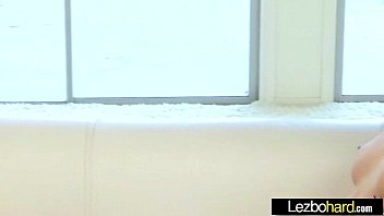 Preview 2 of Omegle Poitns - Teen Lesbos (Vicki Chase &amp_ Vanessa Veracruz) In Love Sex Scene clip-28