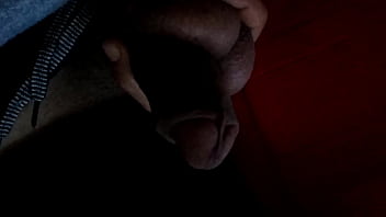 Preview 4 of Cum On Her Surprise - Horny Jack enjoys wanking off his dick and shooting a load