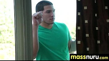 Preview 1 of Magni Max Small Dick - Nuru Massage Ends with a Hot Shower Fuck 16