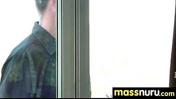 Preview 1 of Bengali Bhabi Cum Drink Video - Nuru Massage Ends with a Hot Shower Fuck 9