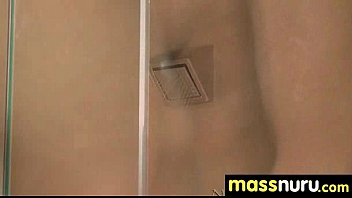 Preview 3 of Ananda Live - Nuru Massage Ends with a Hot Shower Fuck 1