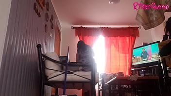 Preview 1 of Indian Bangka Sex - Stepmom Make Order Clean Home with Sexy Dress
