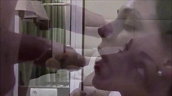 Preview 4 of Young Slut Big Tube - Cute MILF takes a huge facial