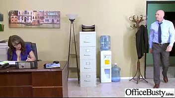 Preview 1 of Foreign Sex Film Hd - Office Slut Girl (cassidy banks) With Big Tits Love Hard Bang clip-14