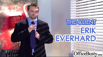 Preview 1 of Sunny Leon Big - Office Slut Girl (veronica vain) With Big Tits Love Hard Bang clip-30