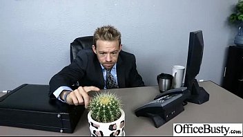 Preview 2 of Mon Cam Show - Office Slut Girl (britney amber) With Big Tits Love Hard Bang clip-11