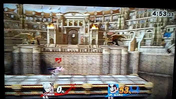 Preview 2 of Old Movie Ww Wwe - Dr.Mario gets his tight ass smashed by the raging cock of corn