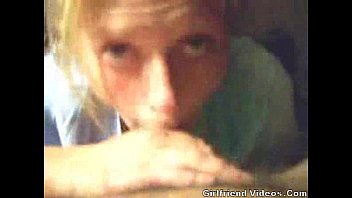 Preview 3 of Cute Redhead Fingering - blowjob with messy end
