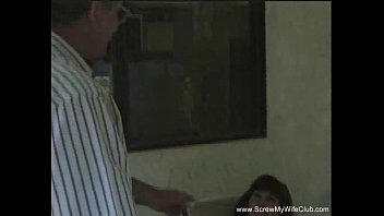 Preview 1 of Sauna Khanki Magi - Outdoor Double Penetration Swinger Wife