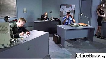 Preview 2 of Big Tit Mom Sex - Sex Tape In Office With Round Big Boobs Girl (julia ann) movie-