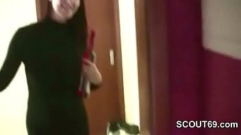 Preview 1 of Sportsman Vs Sexy Ledy - German MILF Hooker in Nylon get Fuck for Money