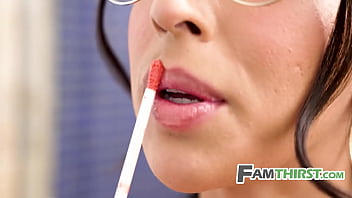 Preview 1 of Girl Andar Shave - Step Daughter Turns 18yo And Step Family Gifts Gang Bang