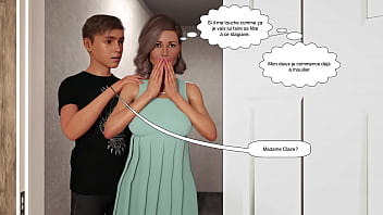 Preview 2 of Cartoon Teen Xx - Roman Photos X inspire par Claire Chazal