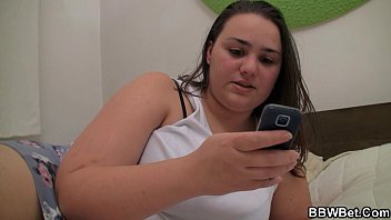 Preview 1 of Big Sex Bsdm - Fat gf is pounded at the kitchen