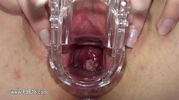 Preview 3 of Maci Winslett Exxxtra Small - Gyno toy inside of her neat vagina