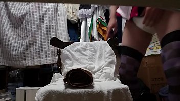 Preview 2 of Tyni Old Man Xxx - 2はたてコスでオムニー～おしっこ編～
