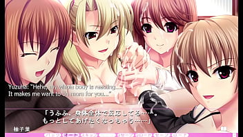 Preview 4 of Any Bunny Bds Xxx Porn Videos - Ijira Rental - Harem Route Part 1 - Quadruple Handjob