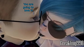 Preview 1 of Spandex Sister - Futa gangbang