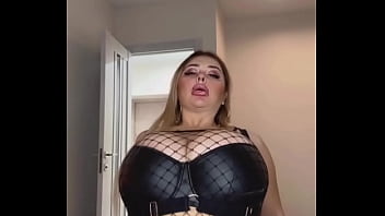 Preview 4 of Moti Gand Bhabi - Huge natural tits dancing in a deep neckline to let them out