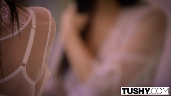 Preview 1 of Booty Lux - TUSHY Ariana Marie First Anal