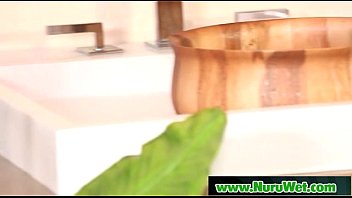 Preview 4 of Public Agent In Bushes - Nuru Massage From Lovely Asian MILF 06